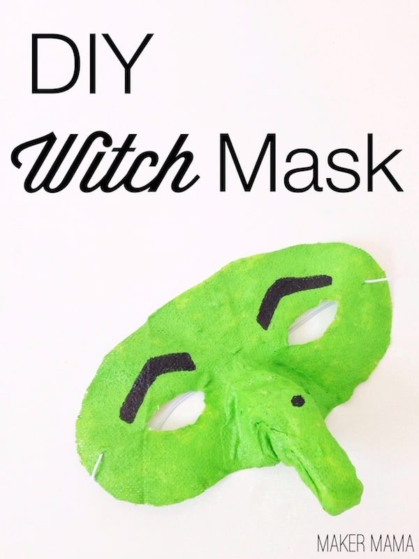 Make a Witch Mask with Gauze