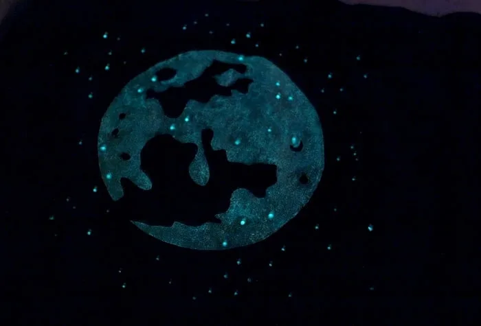 Easy Moon Glow in the Dark T-Shirt