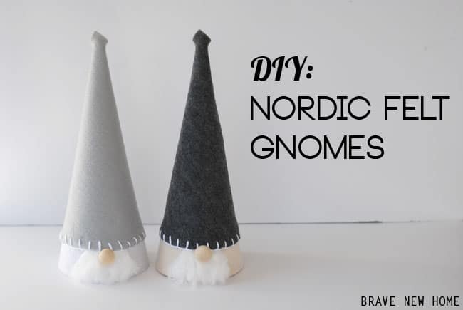 How to Make a Gnome for Christmas (Scandinavian Inspired!)