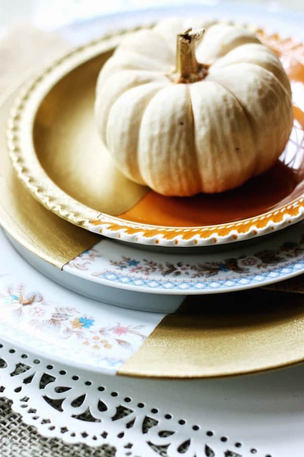 Learn how to upcycle thrift store plates with glass paint!