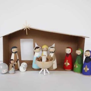 Nativity scene DIY