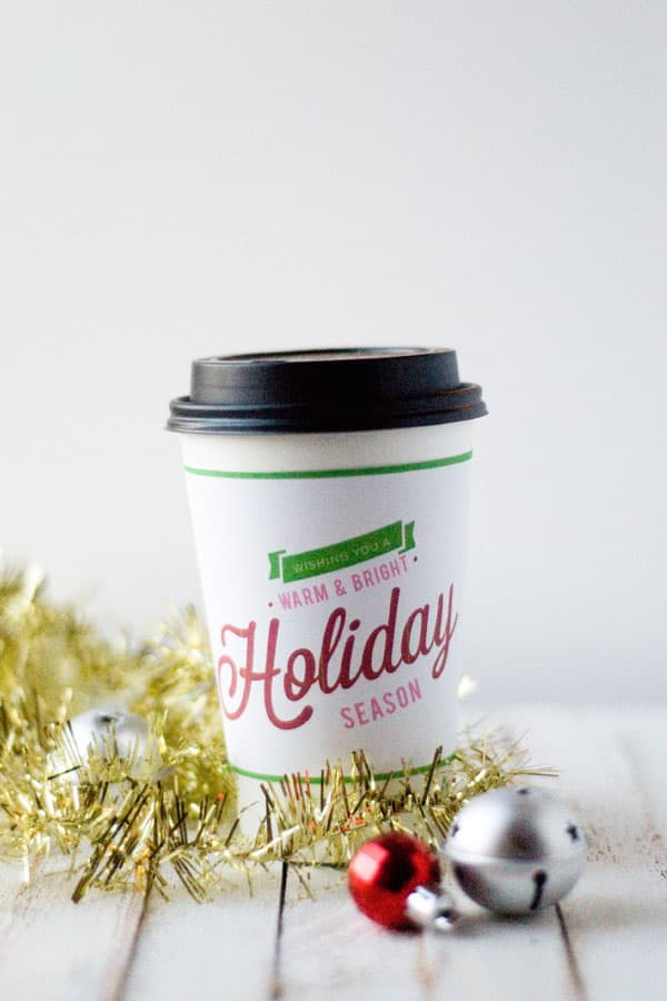 free printable coffee cup sleeves for christmas