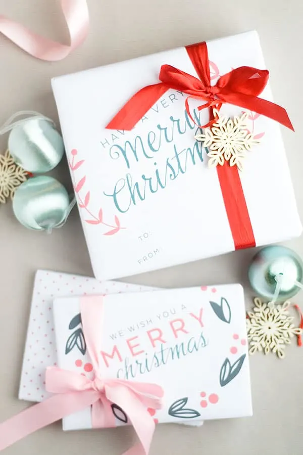 Free Printable Christmas Wrapping Paper