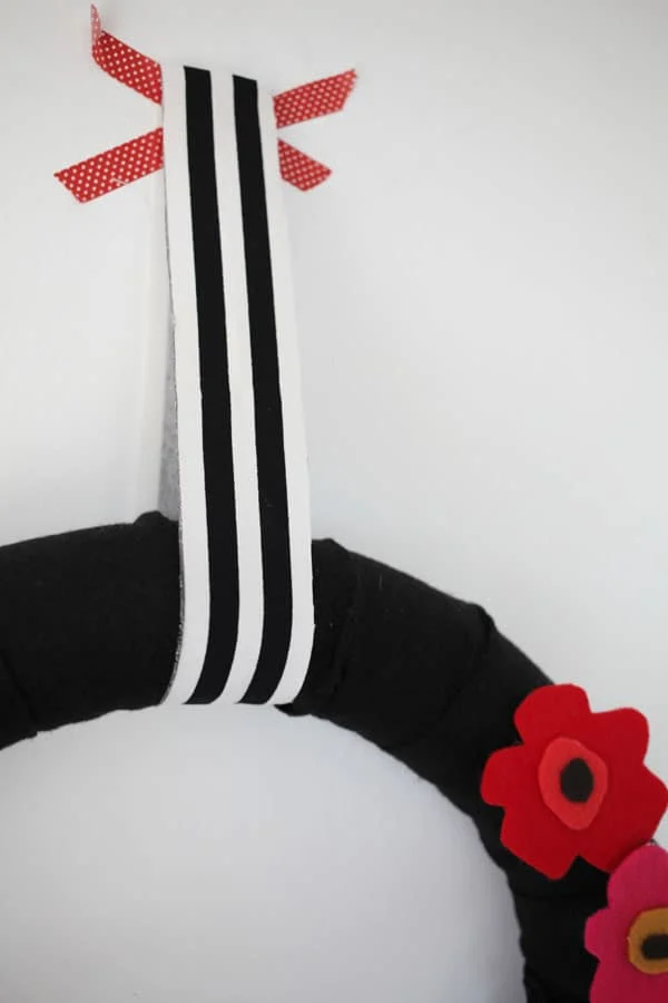 You'll never believe that this DIY wreath is a pool noodle underneath! If you love Marimekko, this craft is for you.