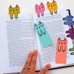 How to make a cat bookmark