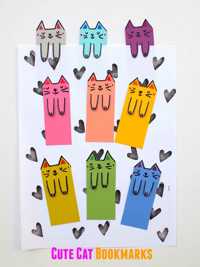 Cute bookmarks that kids can make