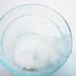 Add coconut oil to a glass bowl