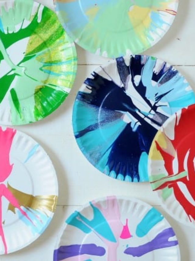 DIY Spin Art Machine with a Salad Spinner Story