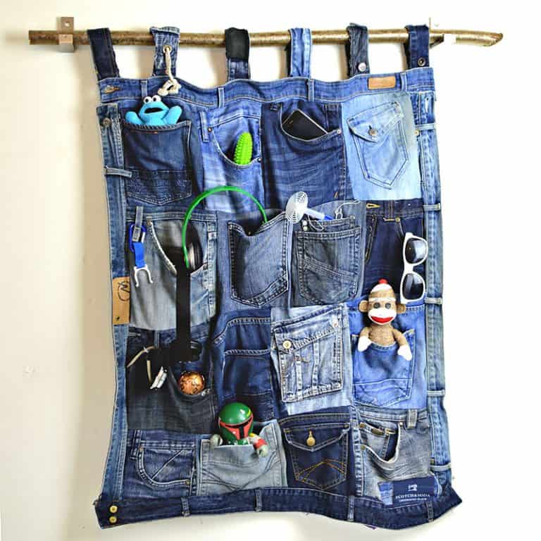 Denim Pocket Organizer