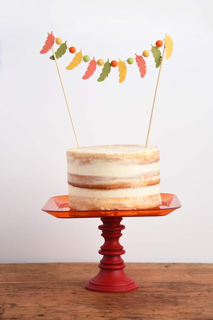 Festive Fall Cake Topper You Can Make in Minutes