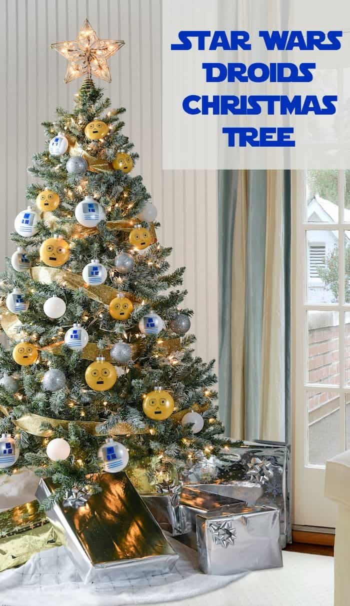 Droid Themed Star Wars Christmas Tree