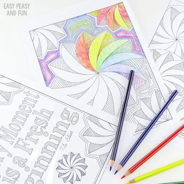 Whimsical Swirls Coloring Books For Adults Relaxation: Magic Floral Swirls [Book]