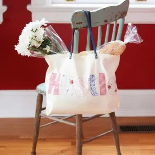Are you all about the hustle? Show everyone that you are giving it your best with this unique DIY tote. The appliqué is easier than you think!
