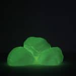 Glow in the dark play dough