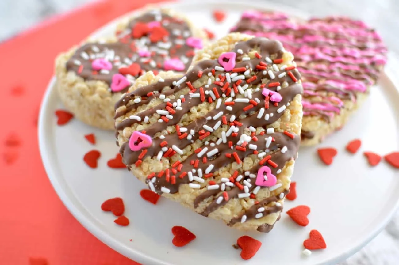 rice krispie valentine treats