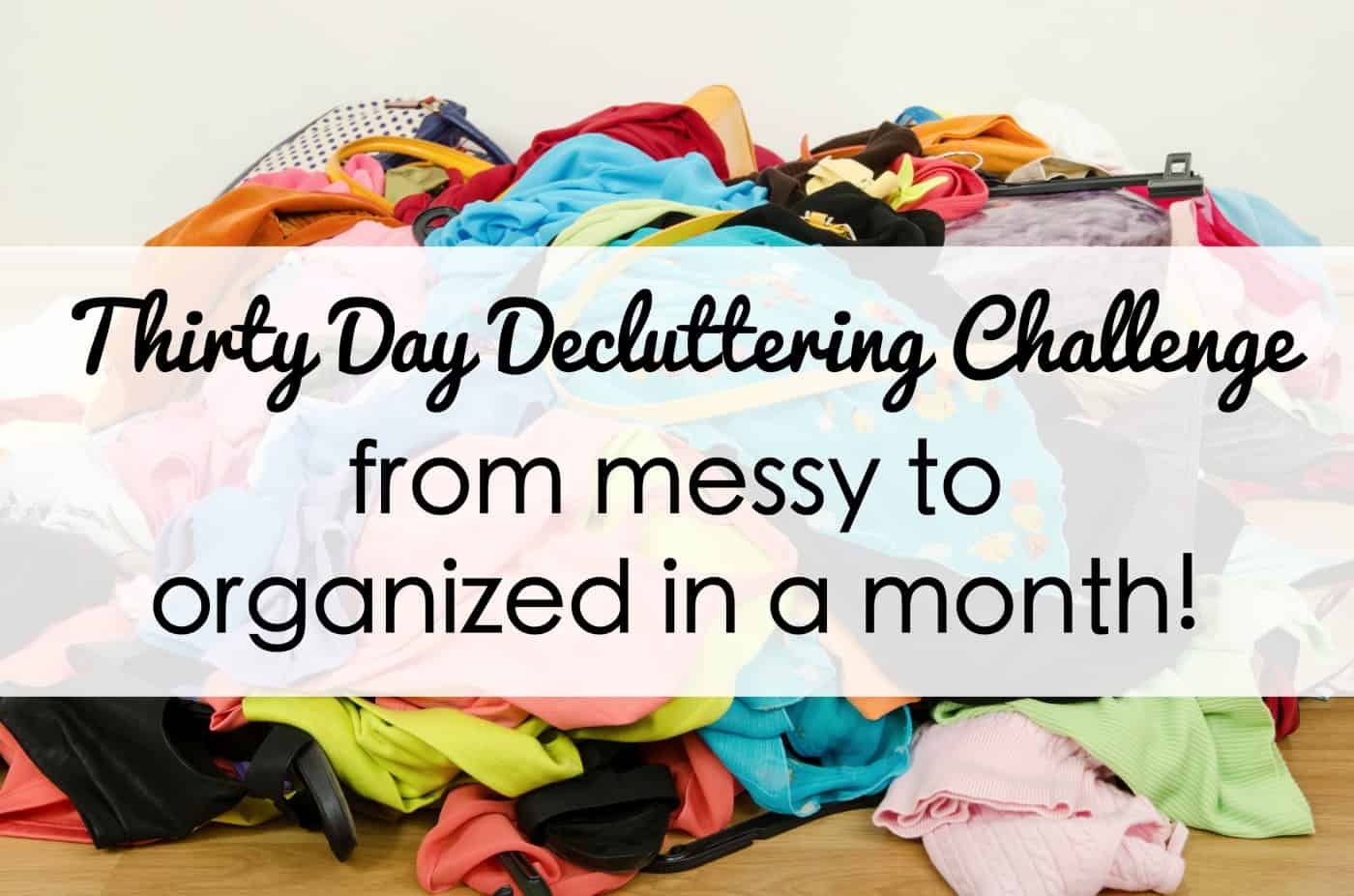 Declutter Your Home with This Easy 30-Day Challenge!