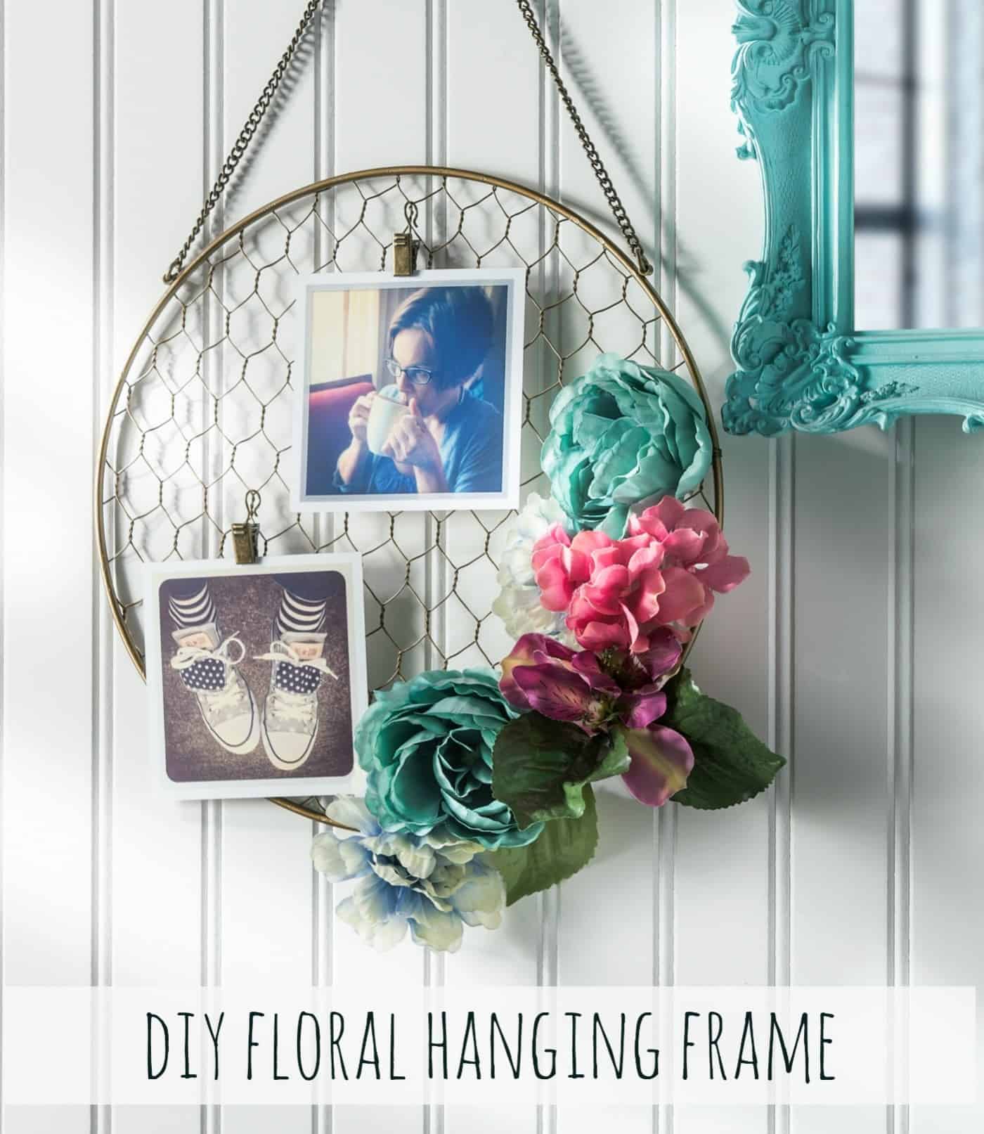 Hanging Photo Frame Decorated With