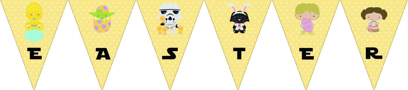 Star Wars Easter banner