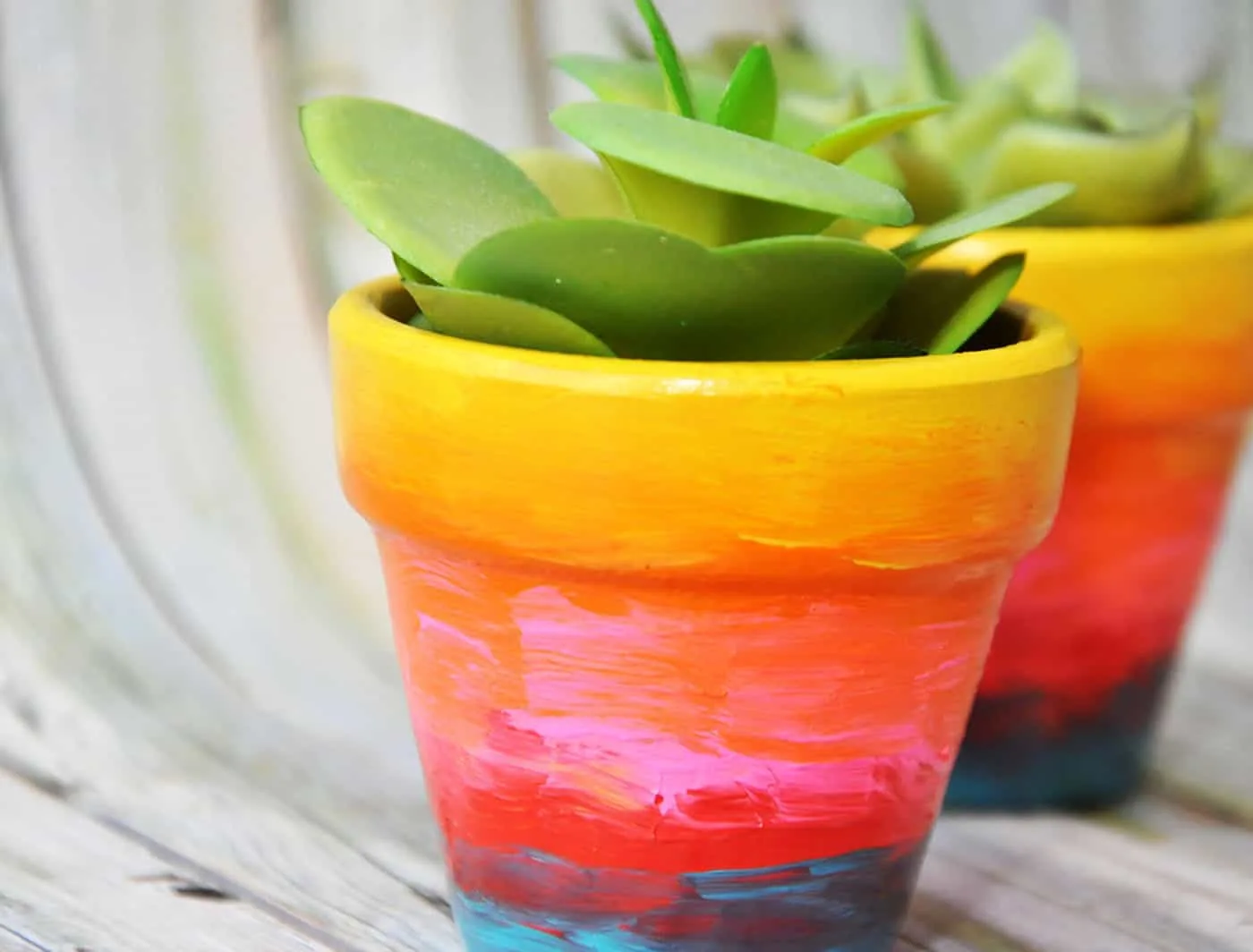 How to Make Easy DIY Painted Flower Pots (2024)