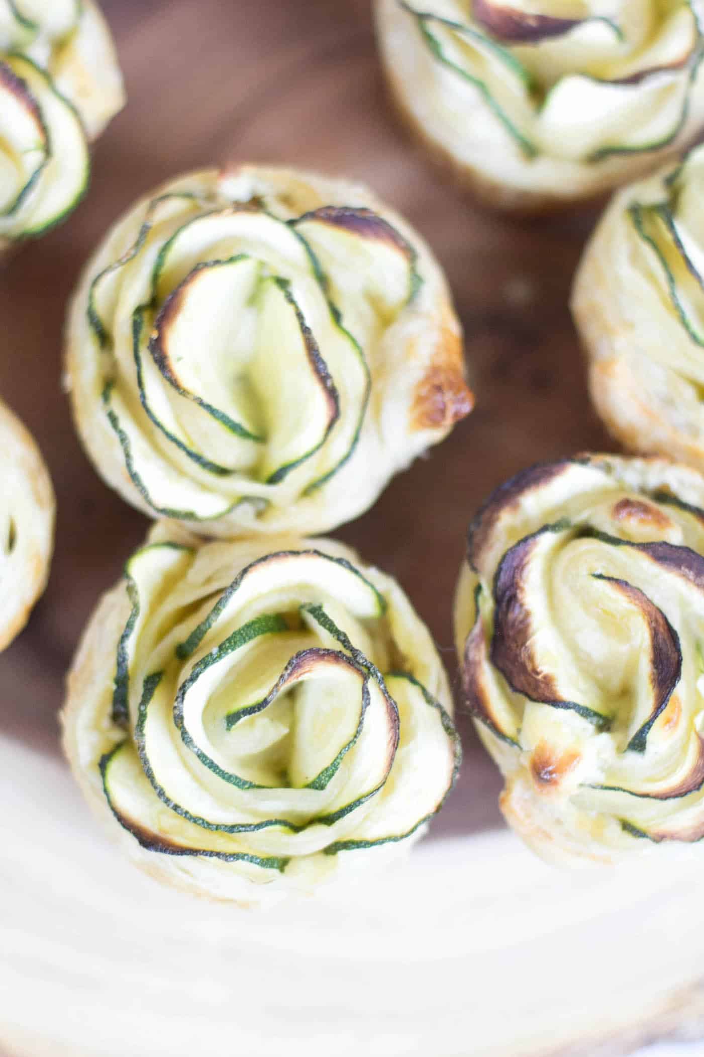 Zucchini Puff Pastry Appetizers