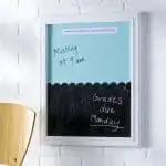 DIY Dry Erase Board and Chalkboard