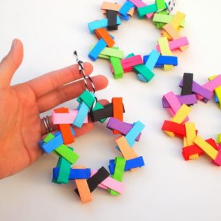 easy origami christmas tree decorations