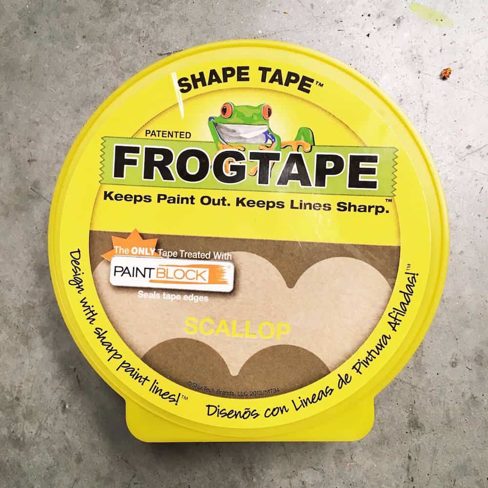 Frog Tape Shape Tape Scallop