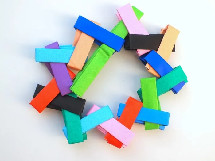 Fold origami ornaments