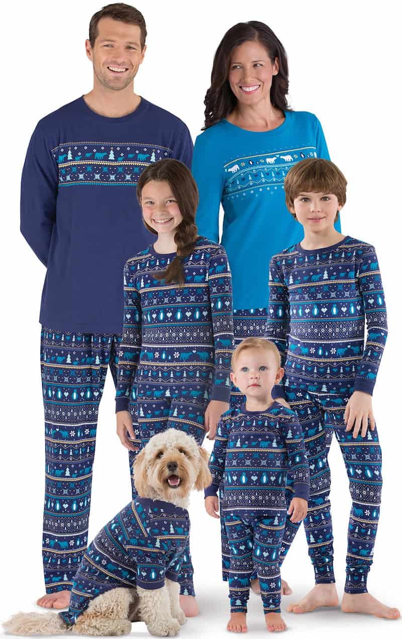 matching christmas pajamas for the whole family