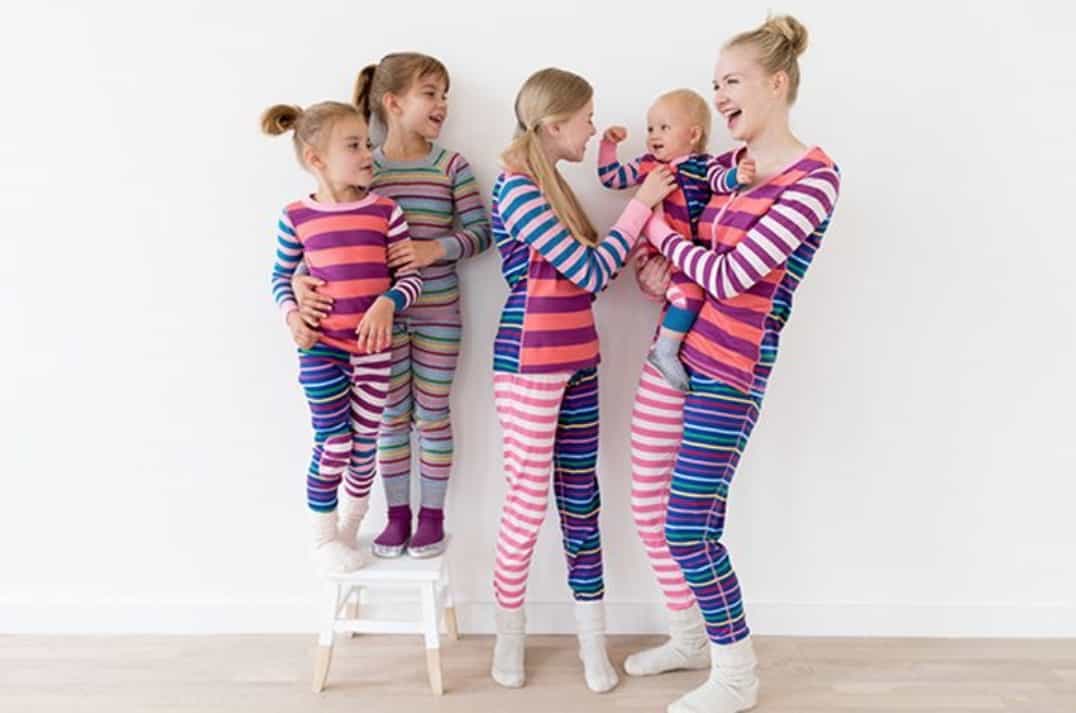 Hanna Andersson striped pajamas