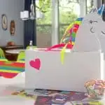 DIY unicorn valentines box