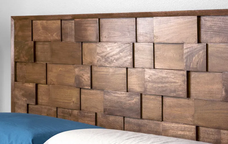 Contemporary deals wood headboards