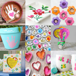 Mother's Day crafts for kids feature image