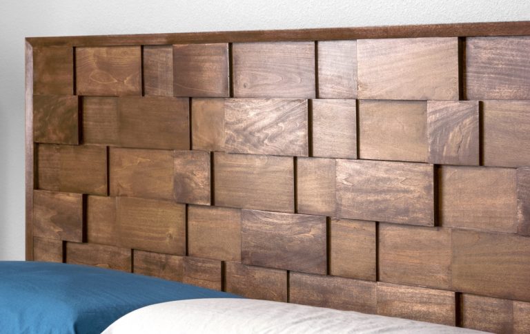 diy mid century modern headboard