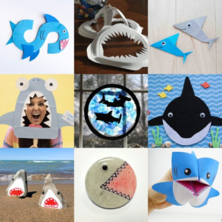 Killer Shark Crafts to Celebrate Shark Week