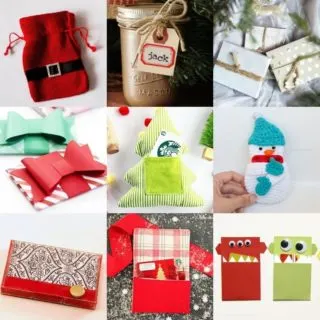 Over 20 DIY Gift Card Holders