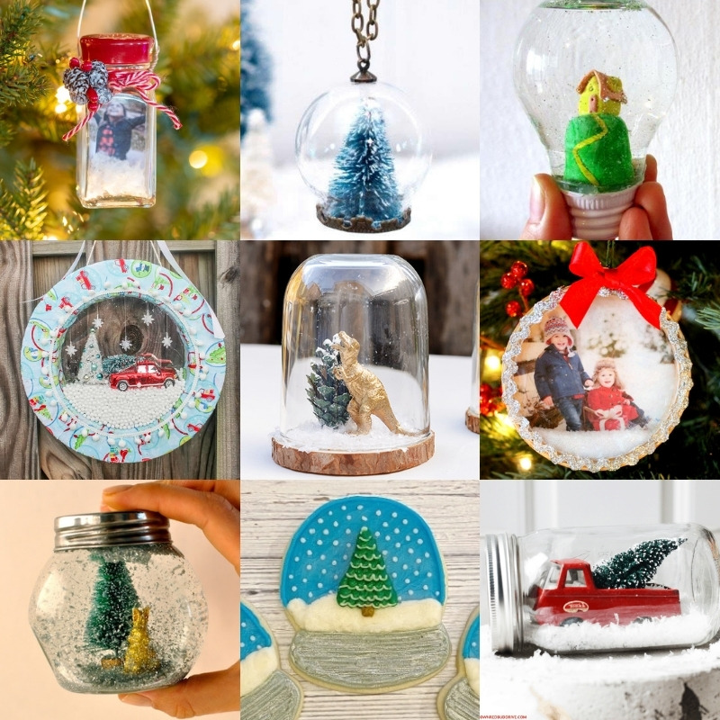 Christmas DIY crafts: Handmade snow globes