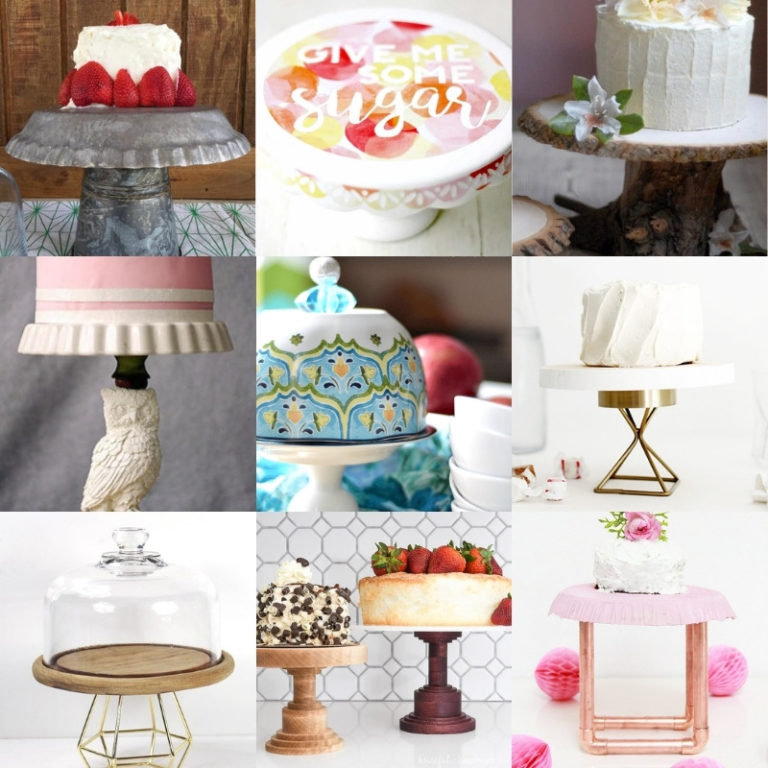 35 Festive DIY Cake Stands