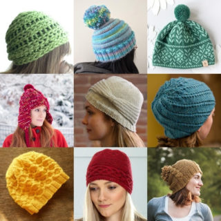 Over 20 free knitted hat patterns