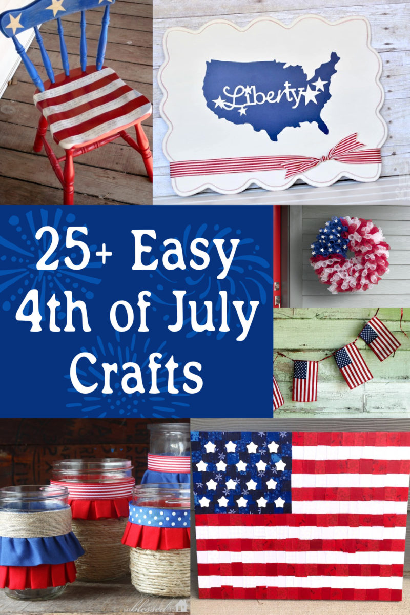 Fourth of July Crafts to Change Your Holiday Decor - DIY Candy