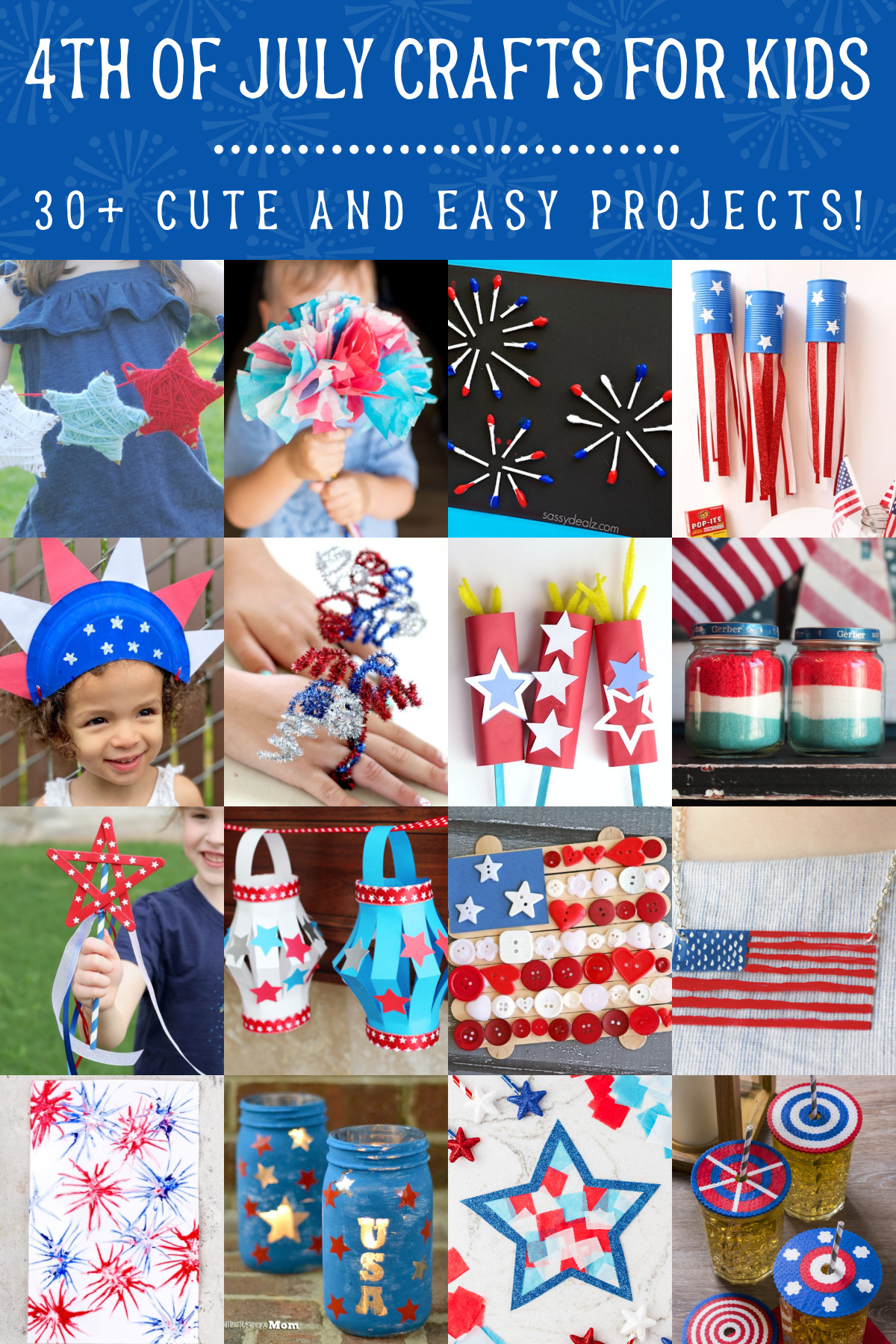 4th of July crafts for kids they'll love