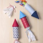 4th of july party favors shaped like rockets