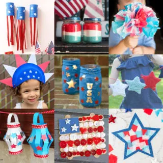 Fourth of July crafts for kids feature image