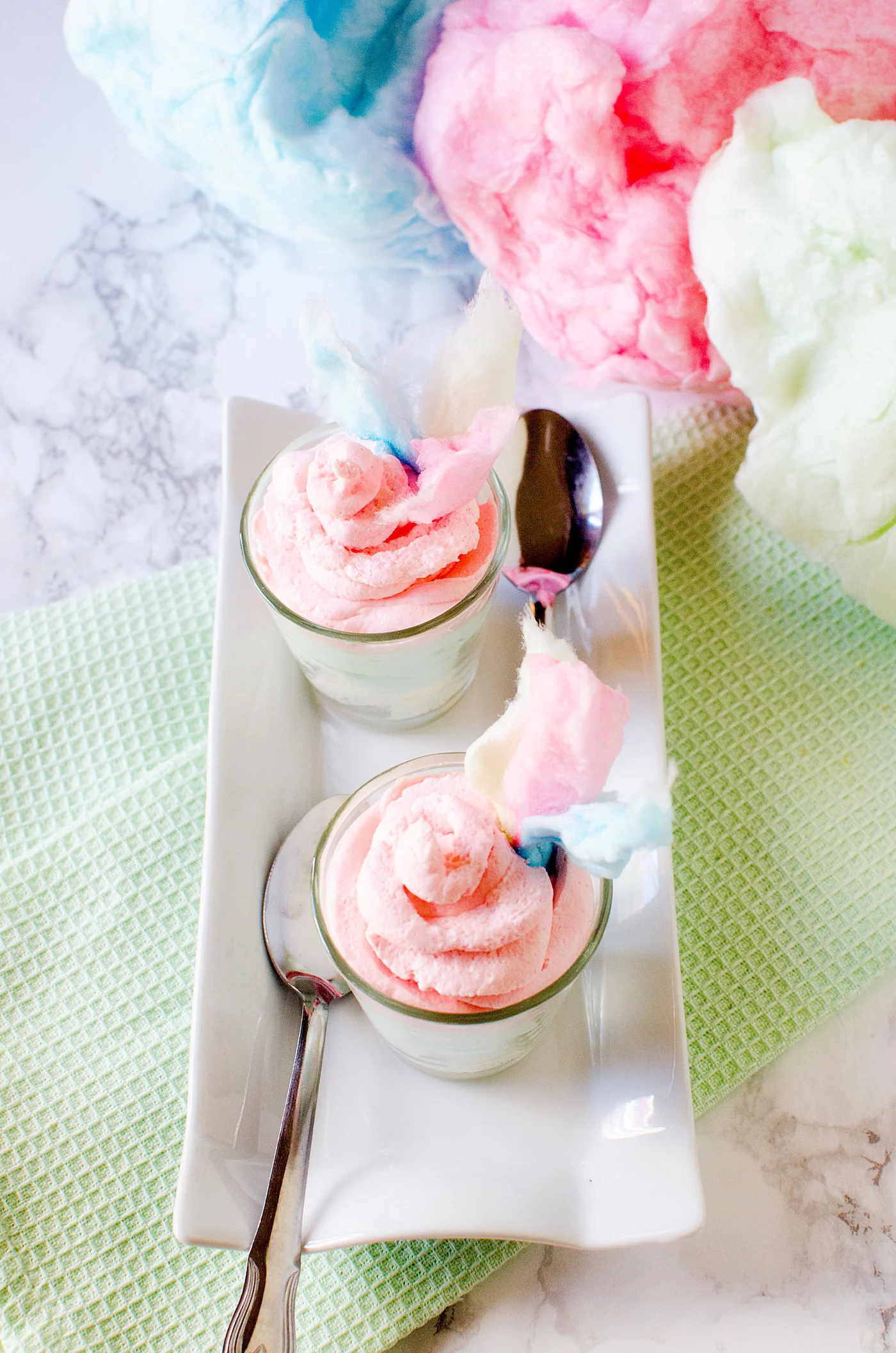 desserts with cotton candy