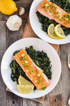 Salmon and Spinach is the Perfect Healthy Recipe - DIY Candy