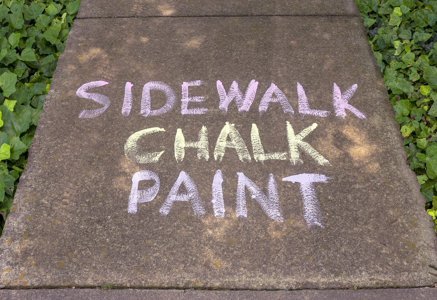 DIY Sidewalk Chalk Paint