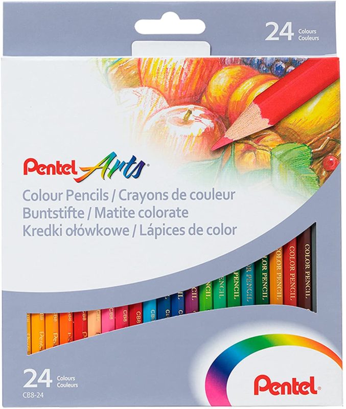 Pentel Arts Watercolor Colored Pencils