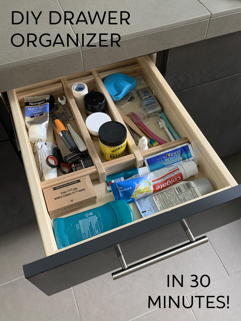 make a drawer organizer