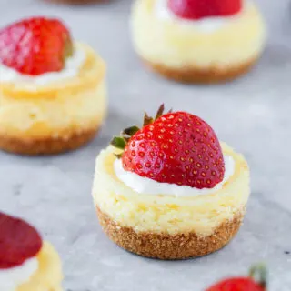 Small dessert mini cheesecake recipe