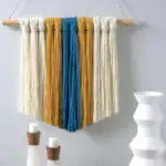 yarn wall hanging